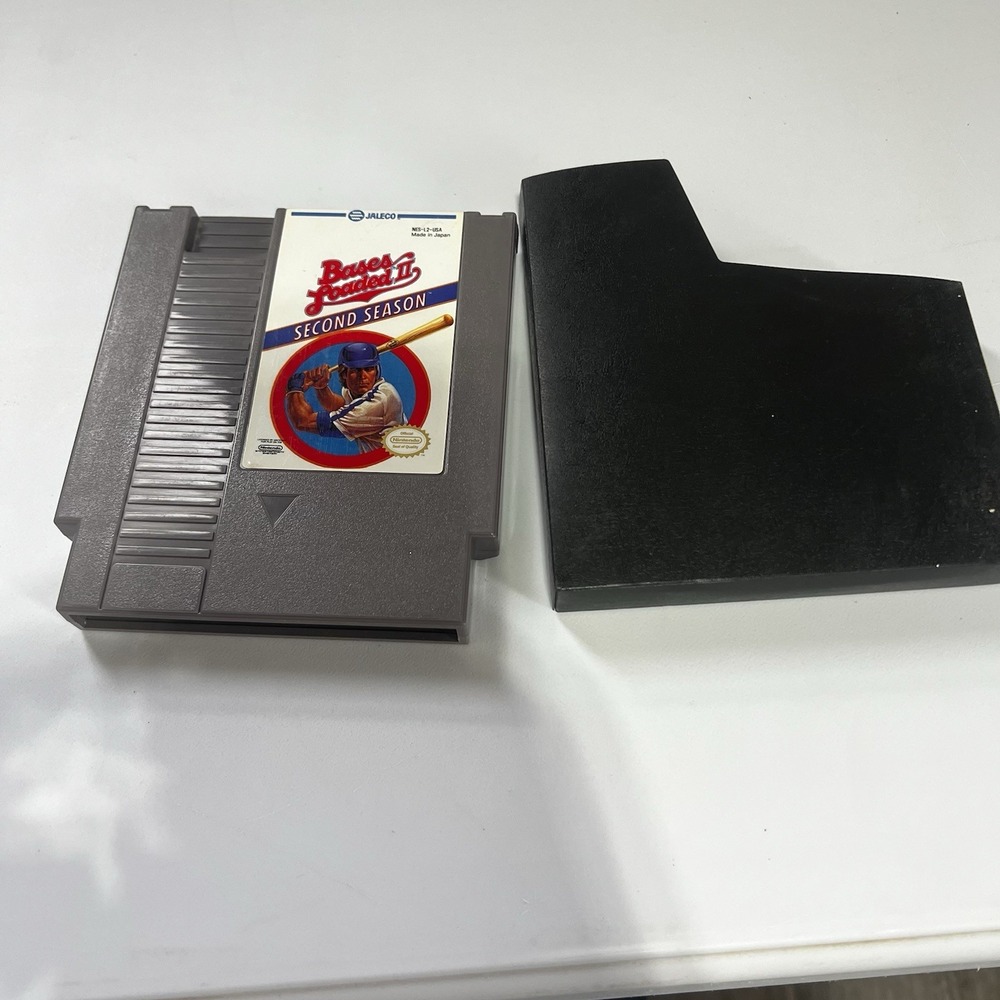 Bases Loaded II‎ 2 Second Season ORIGINAL Nintendo NES Game  Excellent Condition